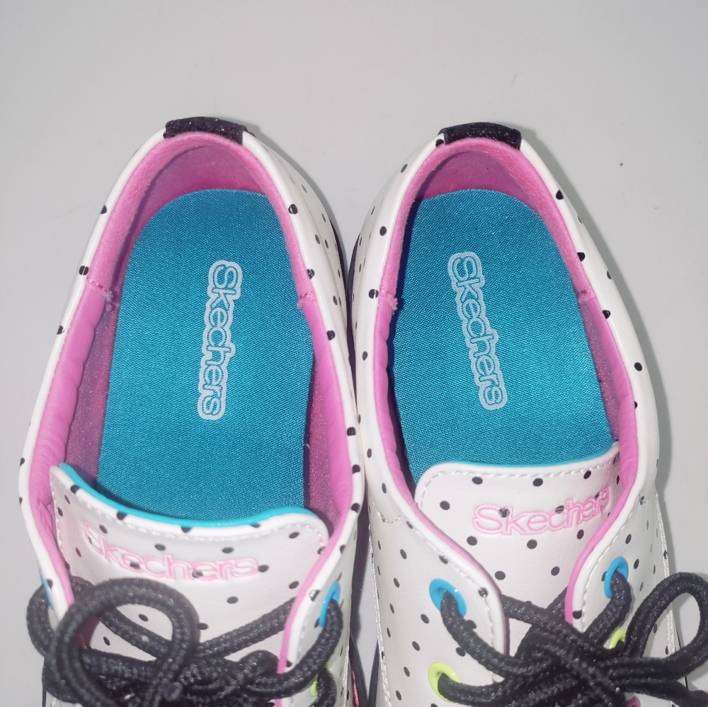 Skechers Gravlen - Supreme Vibe Casual Sneakers White Girls Size 2 New No Tags - Picture 5 of 5